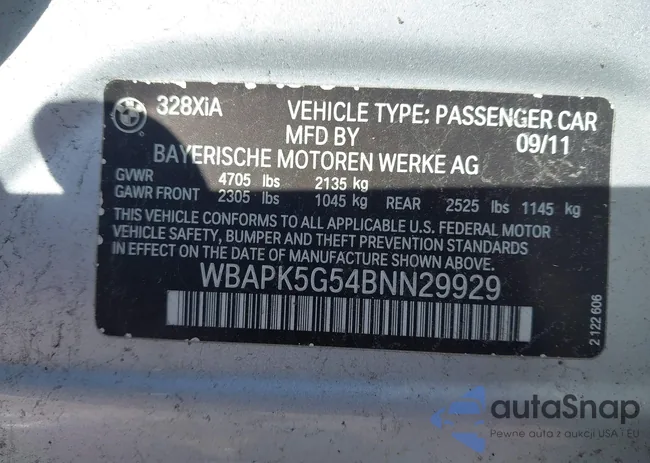 WBAPK5G54BNN29929: 44460897