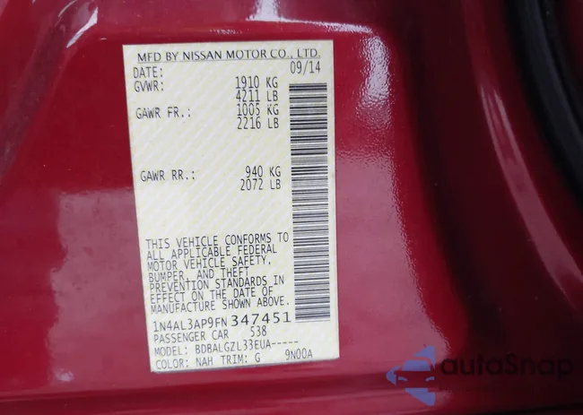 1N4AL3AP9FN347451: 44461802