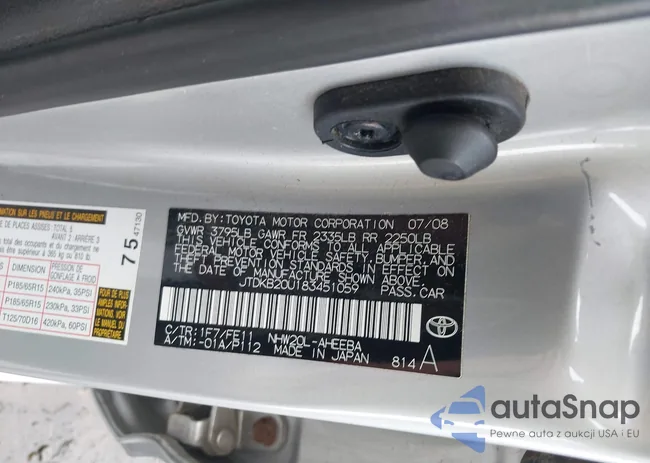 JTDKB20U183451059: 44461872