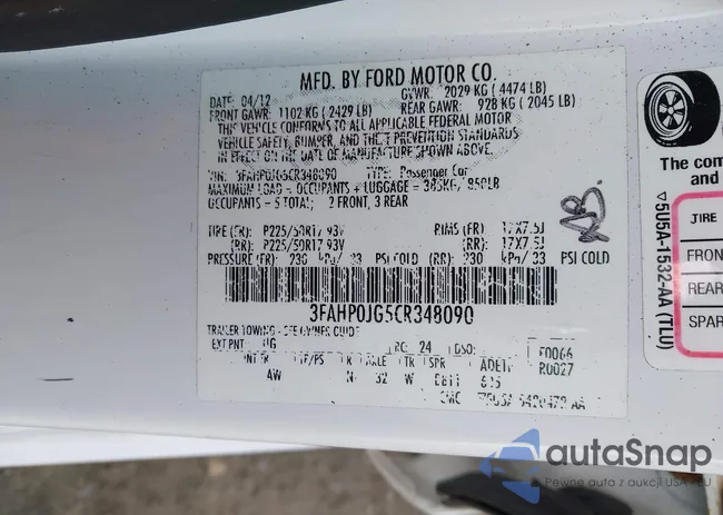 3FAHP0JG5CR348090: 44461880