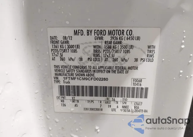 1FTMF1CM9CFD02280: 44461969