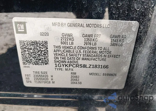 1GYKPCRS8LZ183166: 44462314