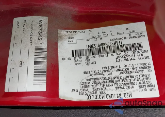 1FAHP3FN8BW153041: 44462918