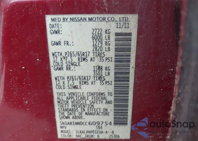 5N1AR1NN0CC609754: 44462957