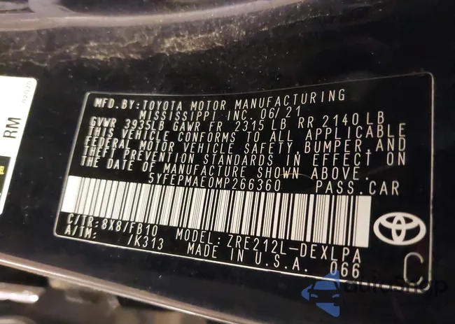 5YFEPMAE0MP266360: 44462632