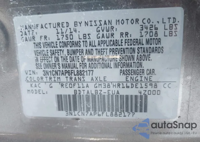 3N1CN7AP6FL882177: 44463946