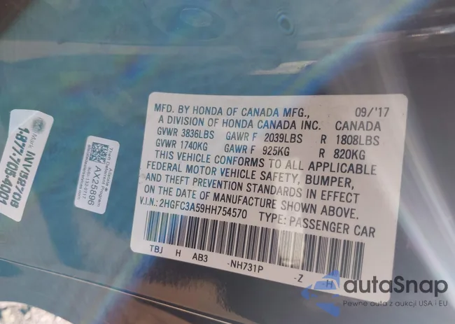 2HGFC3A59HH754570: 44463971