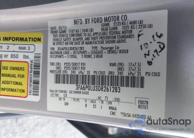 3FA6P0LU3DR261283: 44464078