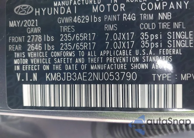 KM8JB3AE2NU053790: 44464214