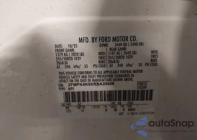 2FMPK4K9XRBA39908: 44464234