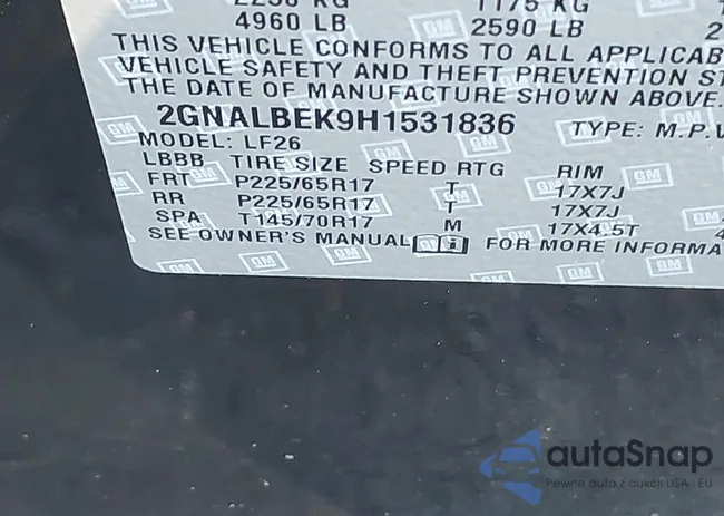 2GNALBEK9H1531836: 44463427