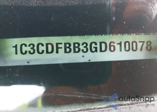 1C3CDFBB3GD610078: 44463529