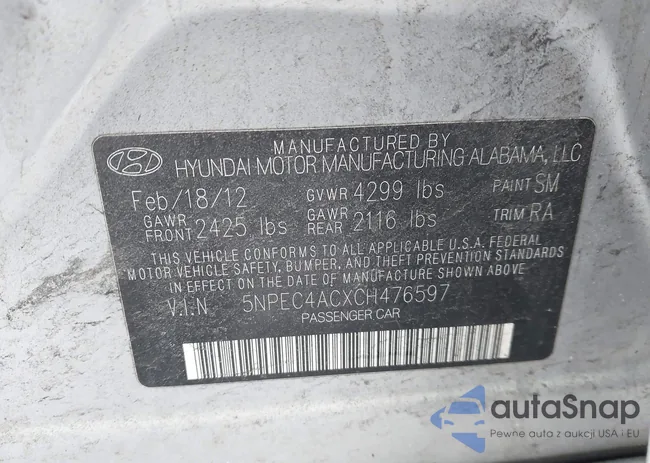 5NPEC4ACXCH476597: 44463655