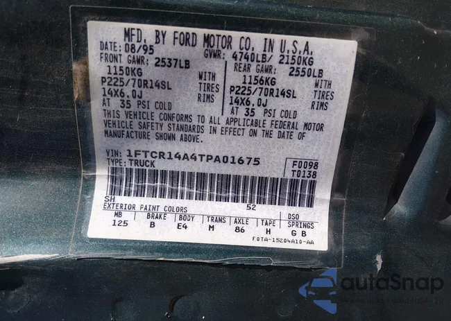 1FTCR14A4TPA01675: 44466129