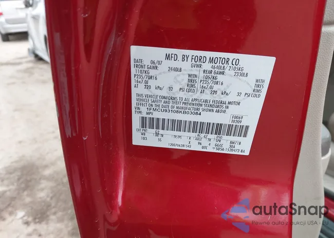 1FMCU93108KB03084: 44466177