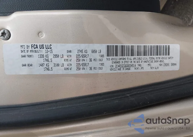 2C4RDGEG6GR224514: 44465405