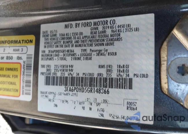 3FA6P0HD5GR148366: 44465519