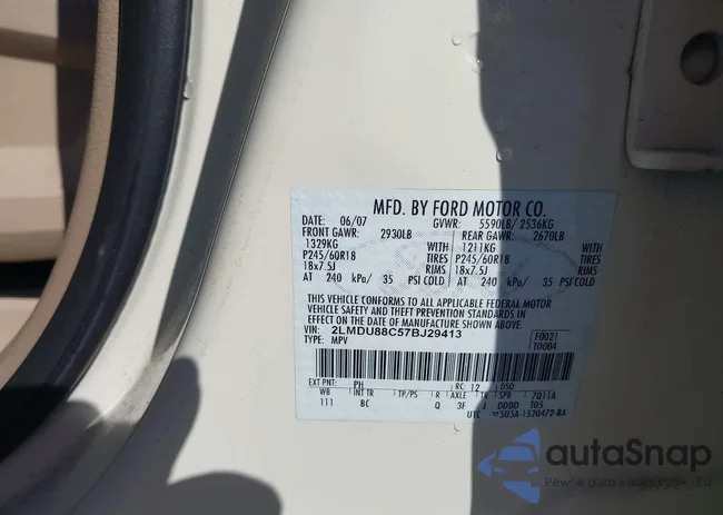 2LMDU88C57BJ29413: 44465542