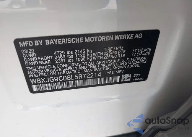 WBXJG9C08L5R72214: 44465648