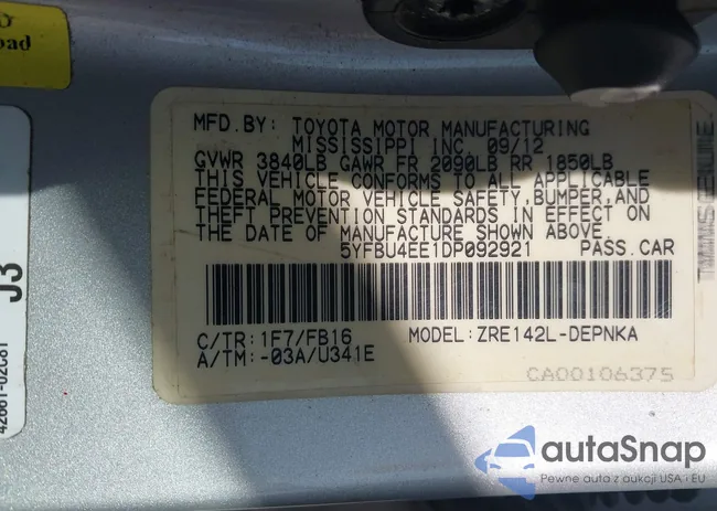 5YFBU4EE1DP092921: 44465647