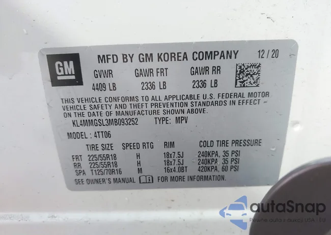 KL4MMGSL3MB093252: 44467055