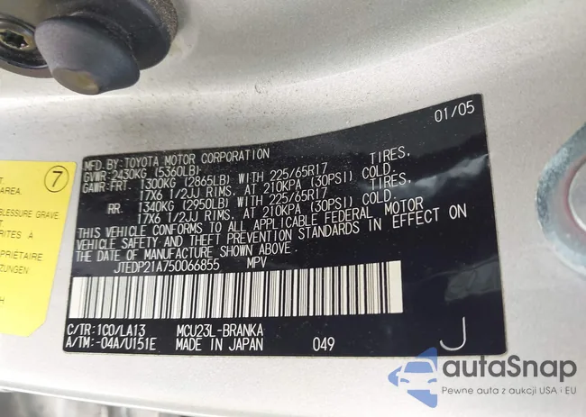 JTEDP21A750066855: 44466363