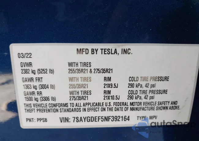 7SAYGDEF5NF392164: 44466388