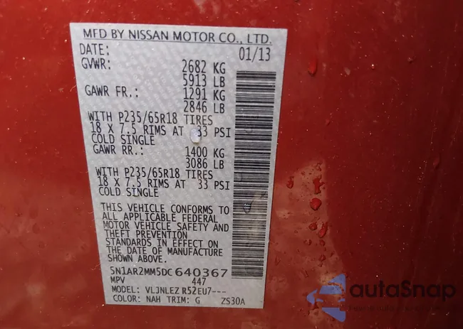 5N1AR2MM5DC640367: 44466730