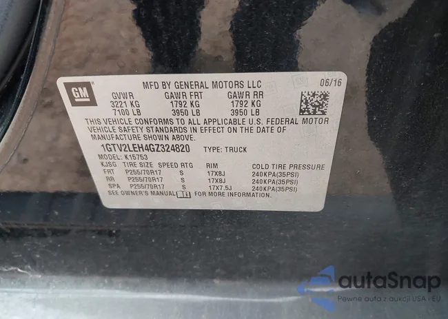 1GTV2LEH4GZ324820: 44468144