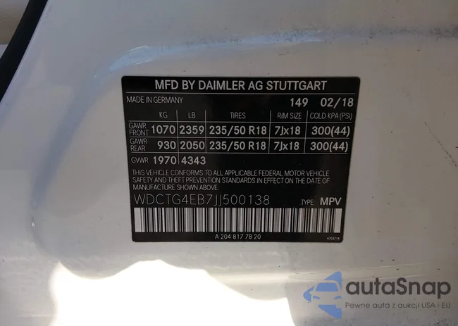 WDCTG4EB7JJ500138: 44468175