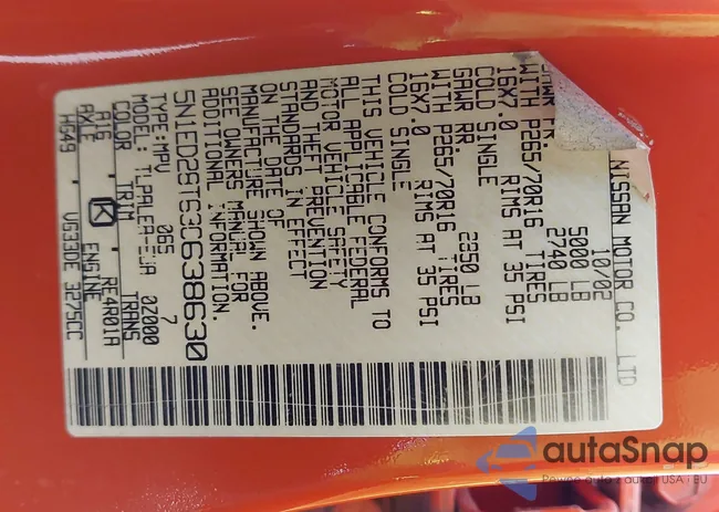 5N1ED28T63C638630: 44468835