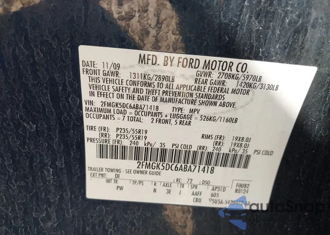 2FMGK5DC6ABA71418: 44468953