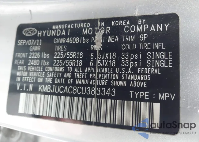 KM8JUCAC8CU383343: 44468435