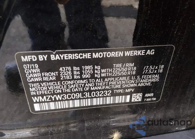 WMZYW3C09L3L03232: 44469811