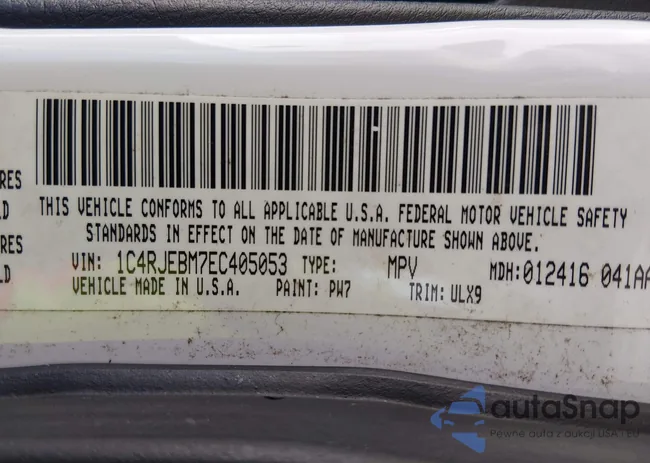 1C4RJEBM7EC405053: 44470175