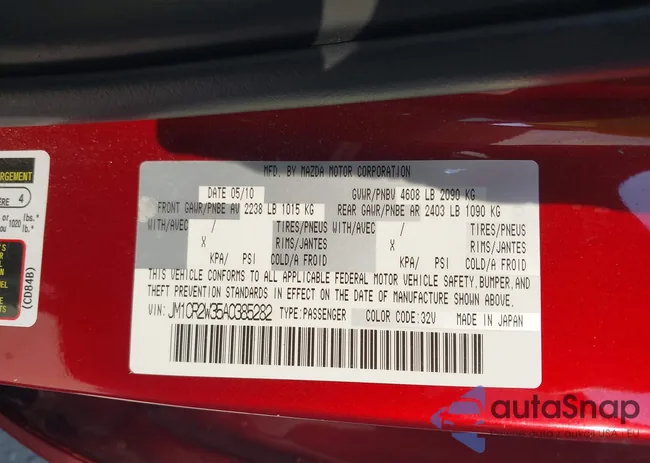 JM1CR2W35A0385282: 44469547