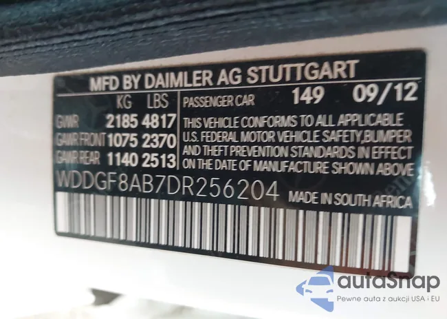 WDDGF8AB7DR256204: 44469568