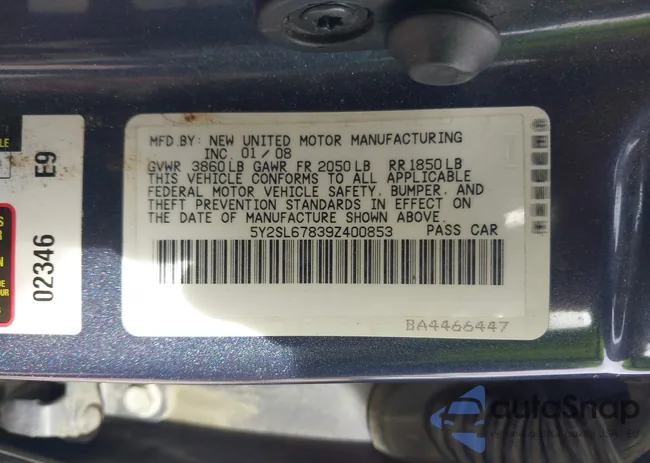 5Y2SL67839Z400853: 44470932