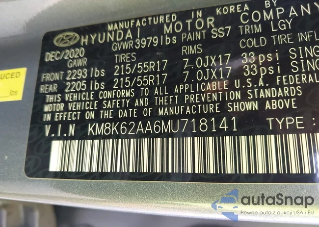 KM8K62AA6MU718141: 44470417