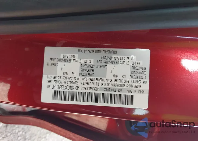 JM1CW2BL4C0104705: 44470616