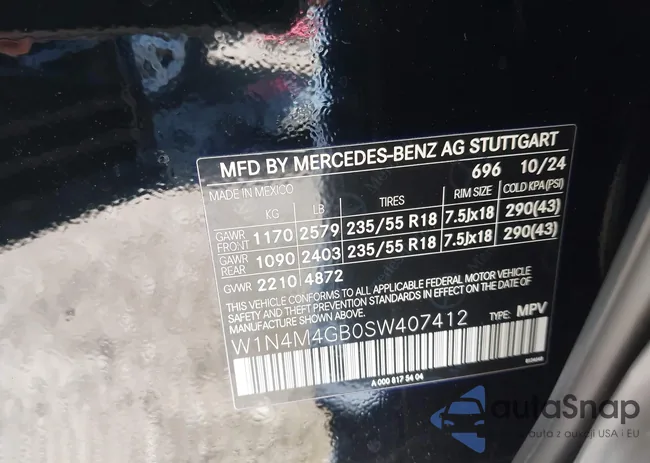 W1N4M4GB0SW407412: 44470618