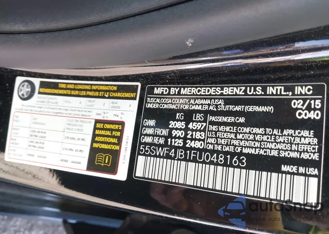 55SWF4JB1FU048163: 44470711