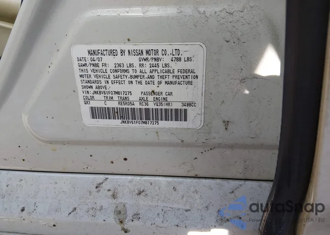 JNKBV61F07M817275: 44471861