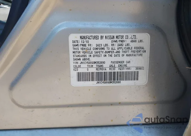 JN1CV6AR4BM352690: 44471867