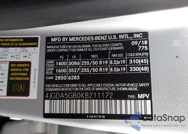 4JGDA5GB0KB211172: 44471972