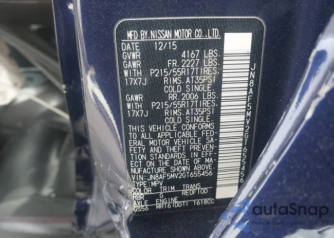 JN8AF5MV2GT655456: 44472036