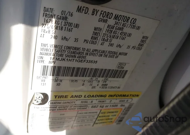 1FMJK1HT1GEF33535: 44472081