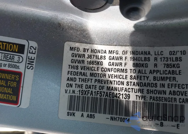 19XFA1F57AE042139: 44472142