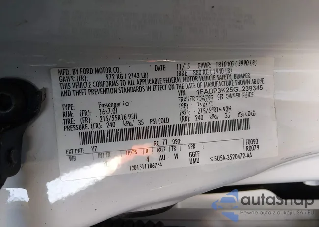 1FADP3K25GL239345: 44472244