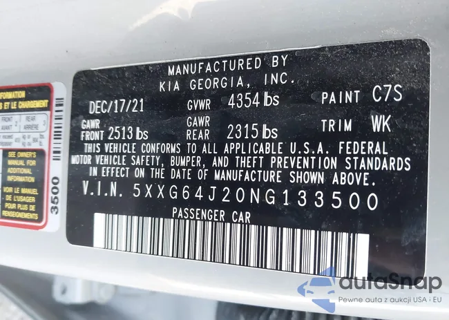 5XXG64J20NG133500: 44472328